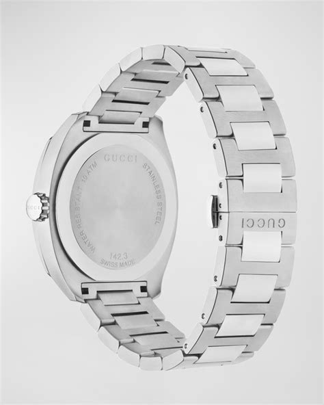 Gucci Men's GG2570 41mm Stainless Steel Bracelet Watch